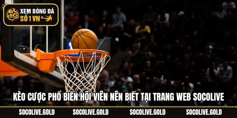 Kèo cược phổ biến hội viên nên biết tại trang web Socolive