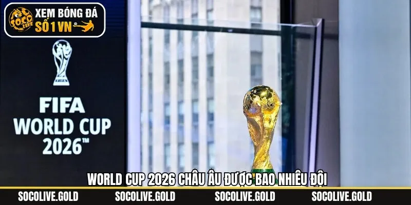 World Cup 2026 Châu Âu Được Bao Nhiêu Đội Tham Dự Giải Vô Địch